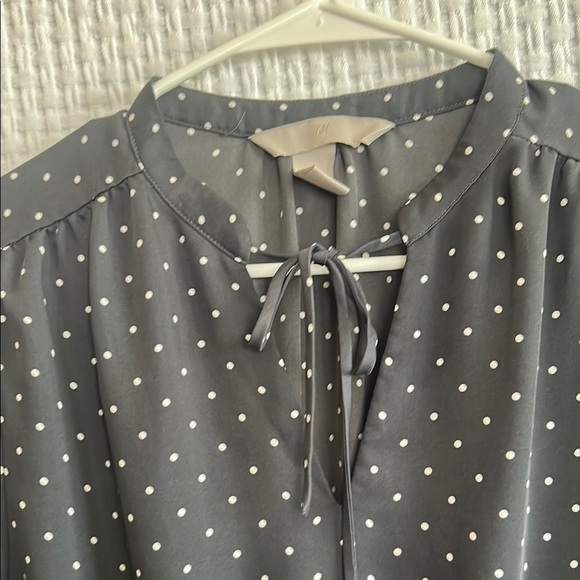 H&M Black Polka Dot Mini Dress - Picture 3 of 10